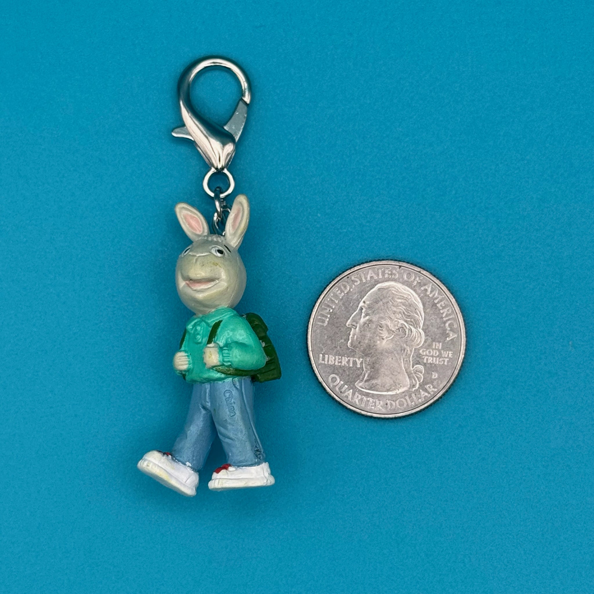 RARE  ‘90s Arthur PBS Character Mini  s -  vintage keychain vintage charms for bag nostalgia vintage keychains y2k collectible - Bag Crap