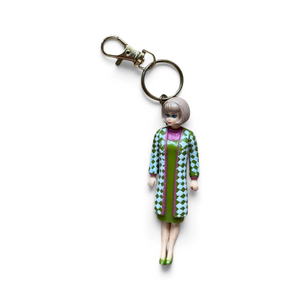 90's Rare Brunette Barbie   s - barbie doll toy pink rare vintage keychain vintage charms for bag nostalgia vintage keychains y2k collectible - Bag Crap