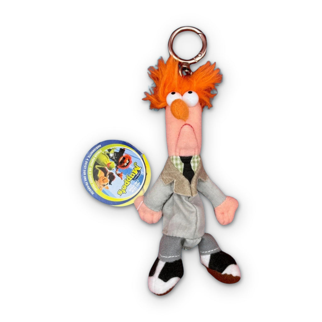 Vintage Y2K Beaker Muppets Plush Bag Charm