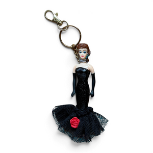 90's Rare Brunette Barbie   s - barbie doll toy pink rare vintage keychain vintage charms for bag nostalgia vintage keychains y2k collectible - Bag Crap