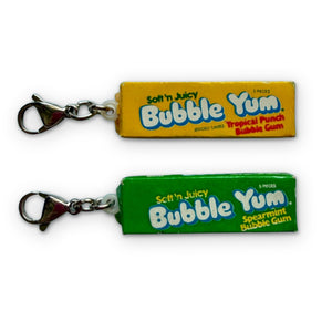 Bubble Yum Mini Trinket  s -  vintage keychain vintage charms for bag nostalgia vintage keychains y2k collectible - Bag Crap