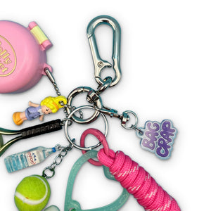Care Bear + Polly Pocket   Pack - vintage bag charm packs nostalgia vintage y2k vintage keychain vintage charms for bag nostalgia vintage keychains y2k collectible - Bag Crap