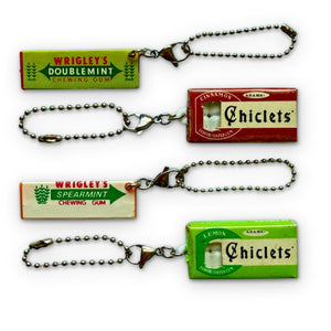 Chewing Gum Mini Trinket  s -  vintage keychain vintage charms for bag nostalgia vintage keychains y2k collectible - Bag Crap