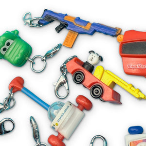 Classic Toy Mini s -  vintage keychain vintage charms for bag nostalgia vintage keychains y2k collectible - Bag Crap