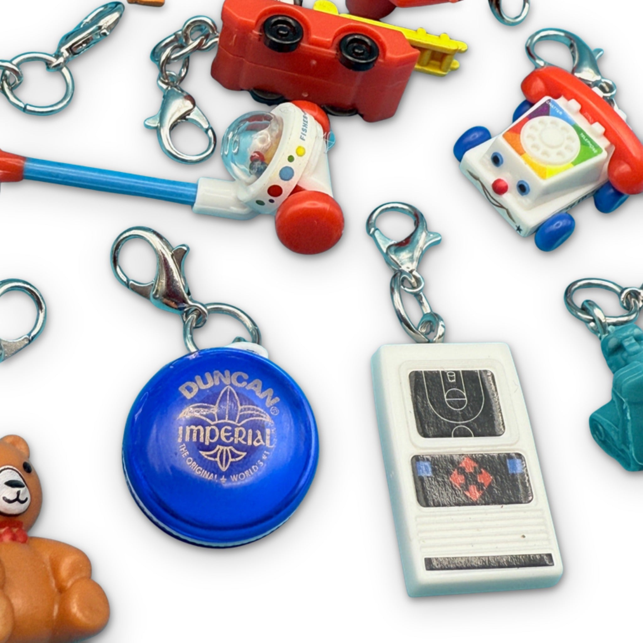 Classic Toy Mini s -  vintage keychain vintage charms for bag nostalgia vintage keychains y2k collectible - Bag Crap