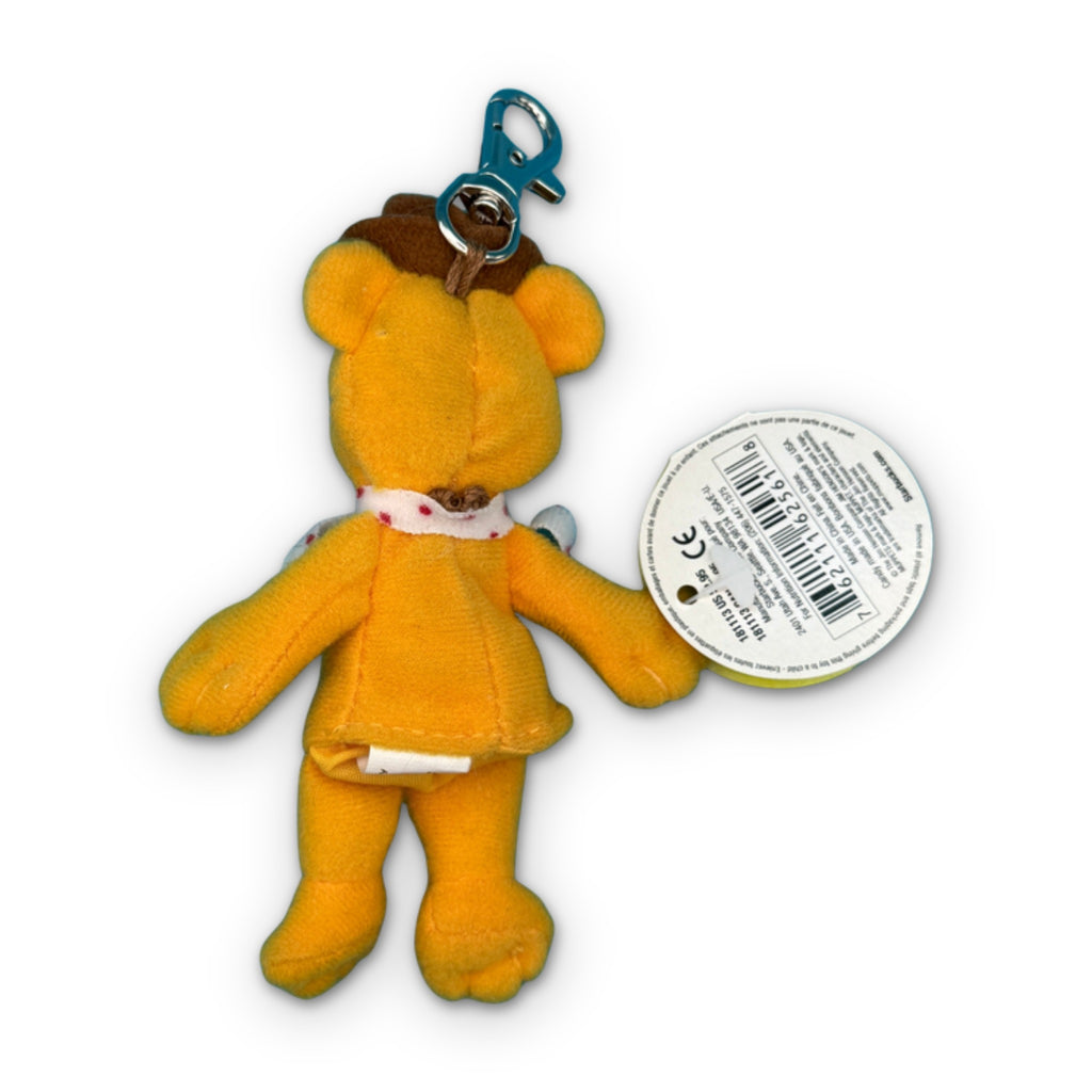 Vintage Fozzie Bear Muppets Plush Bag Charm