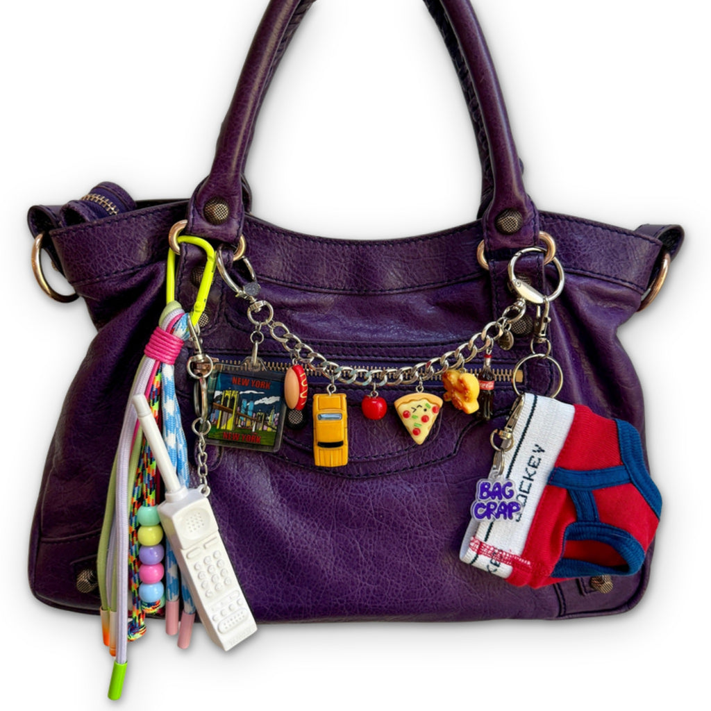 Vintage 'I Heart NYC' Bag Charm Chain