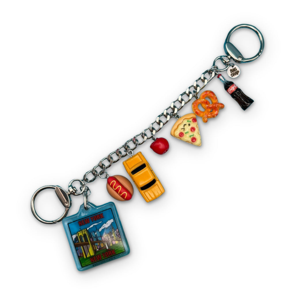 Vintage 'I Heart NYC' Bag Charm Chain