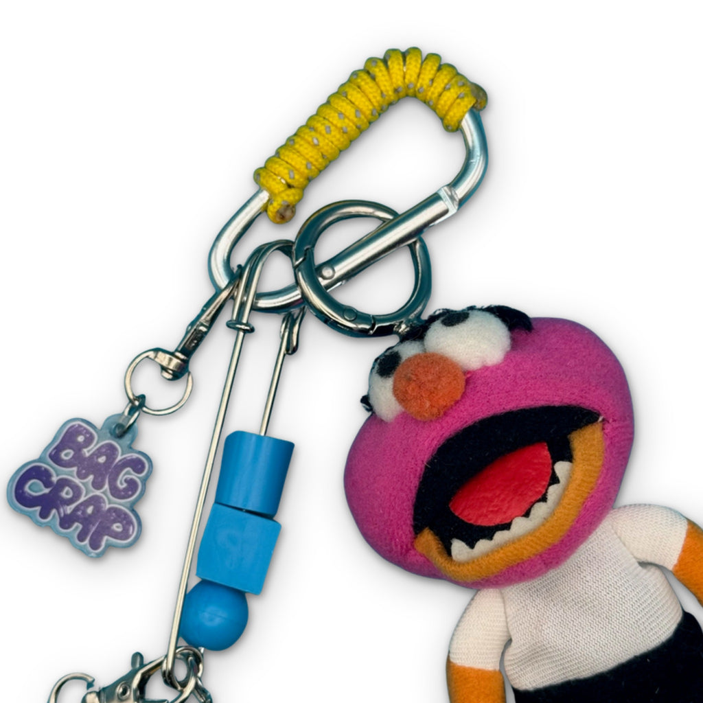 Vintage Keychain Bag Charm Set — Animal The Muppets