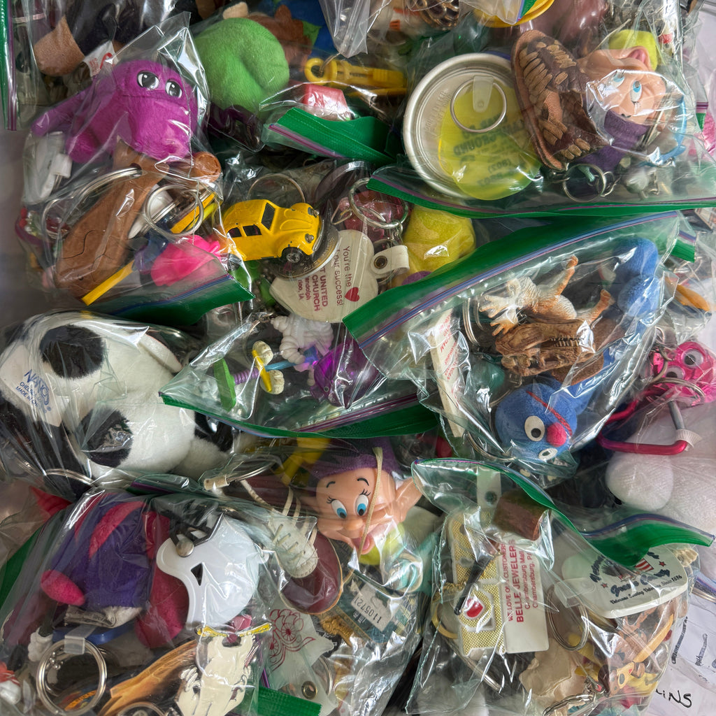 Mystery Blind Box Vintage Keychains