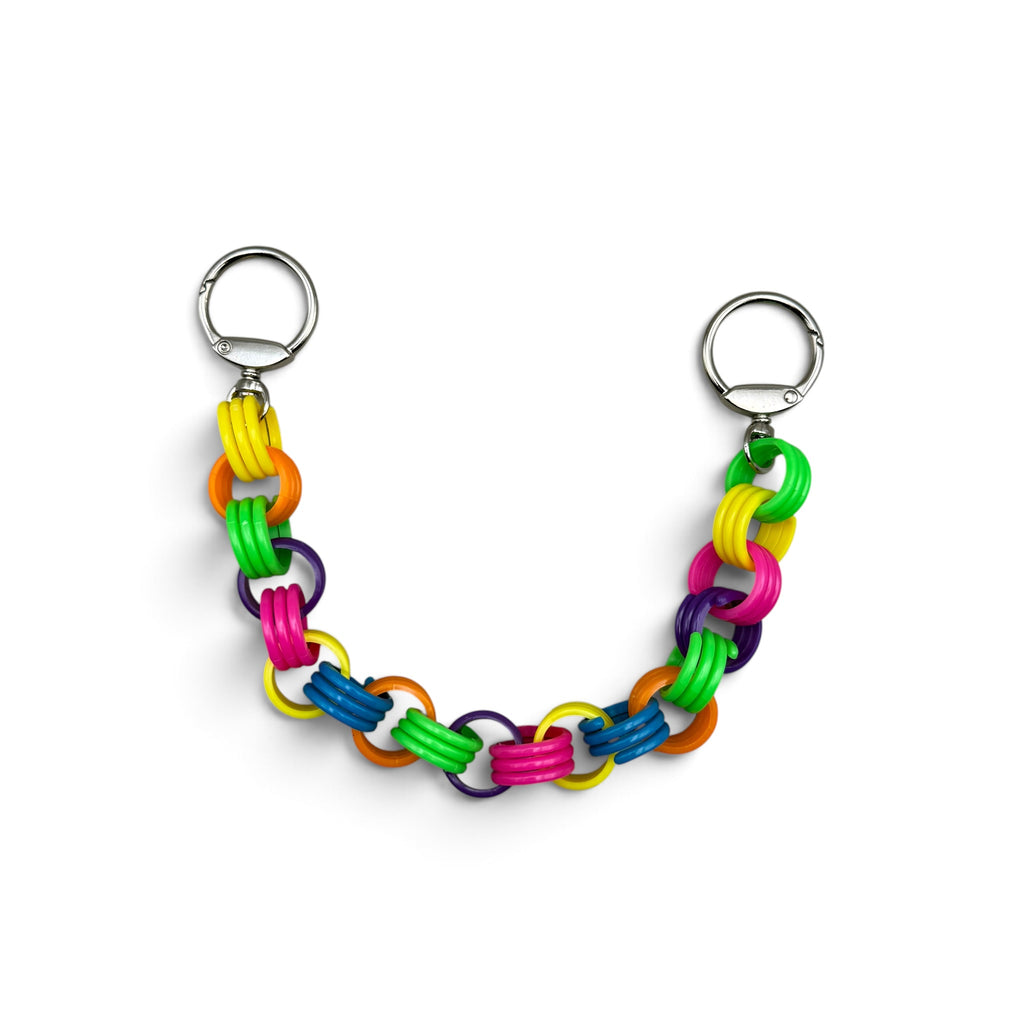 Vintage Lisa Frank Chunky Party Favor Link Bag Chain