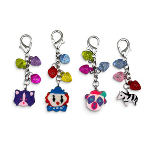 Lisa Frank Eraser Dangle -  vintage keychain vintage charms for bag nostalgia vintage keychains y2k collectible - Bag Crap