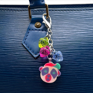 Lisa Frank Eraser Dangle -  vintage keychain vintage charms for bag nostalgia vintage keychains y2k collectible - Bag Crap