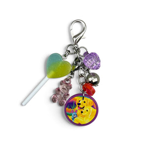 Lisa Frank Golden Retriever -  vintage keychain vintage charms for bag nostalgia vintage keychains y2k collectible - Bag Crap
