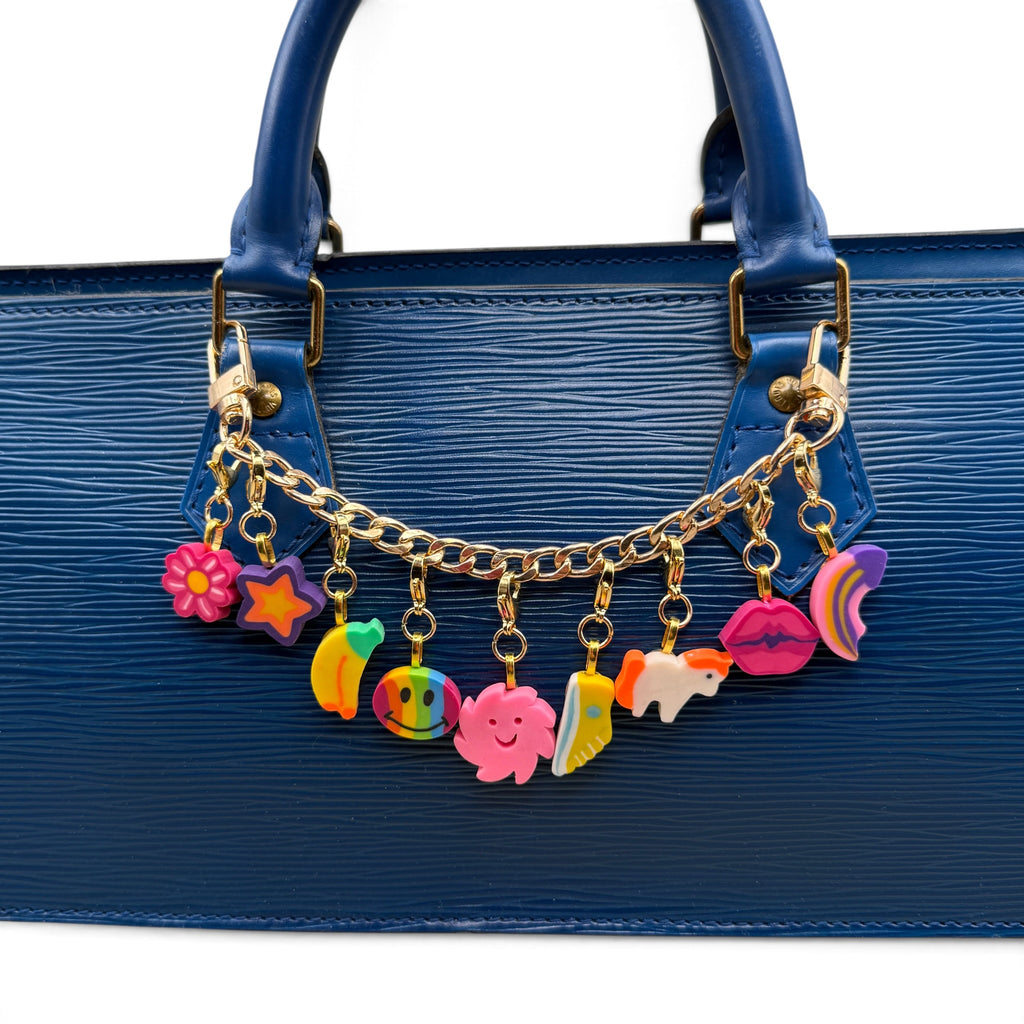 Vintage Lisa Frank Mini Eraser Bag Charm