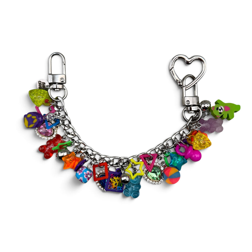 Vintage Lisa Frank Trinket Stacked Bag Chain