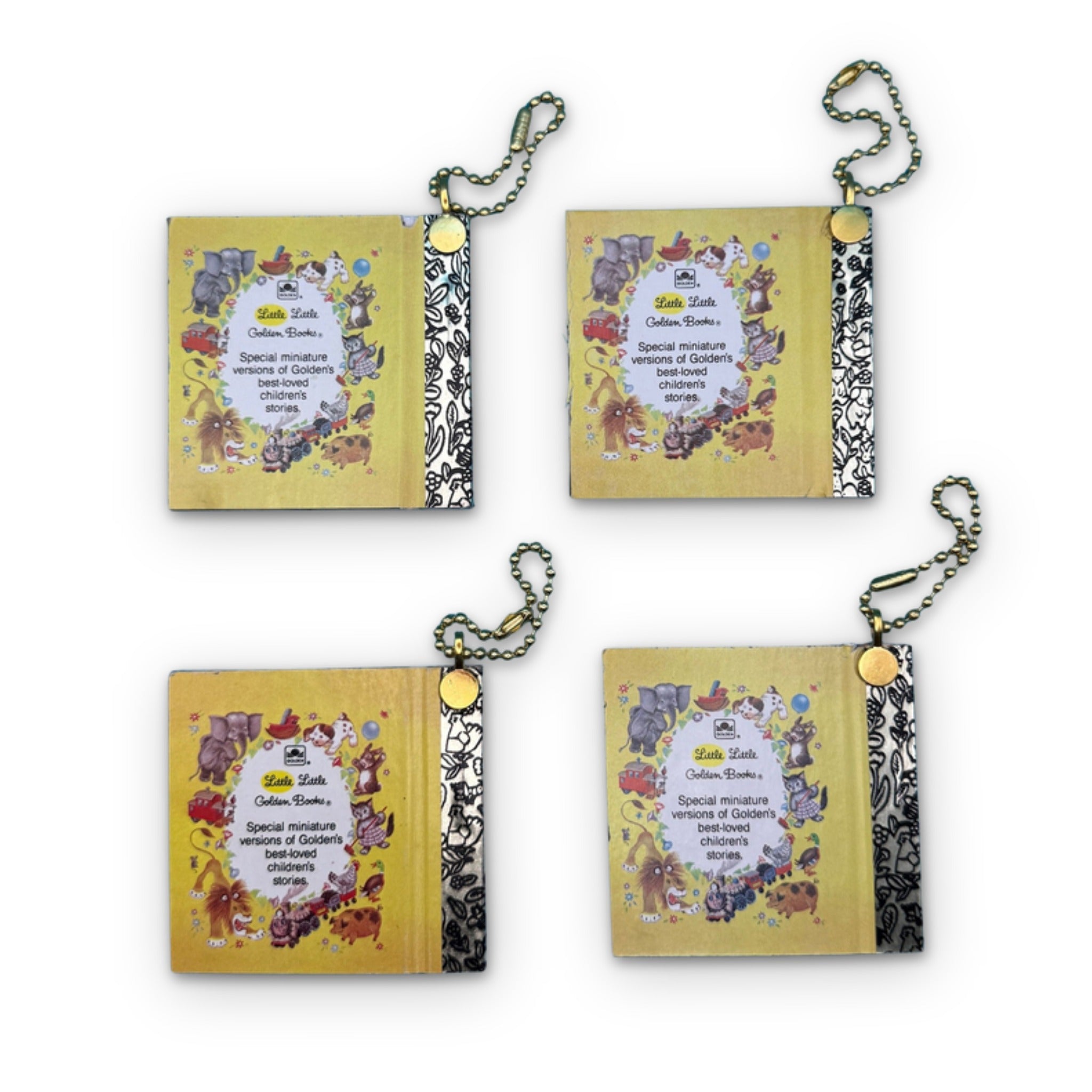 Little Golden Book  s: 101 Dalmatians -  vintage keychain vintage charms for bag nostalgia vintage keychains y2k collectible - Bag Crap