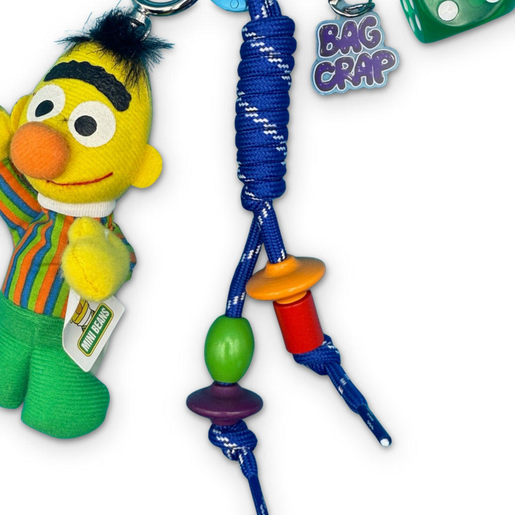 Vintage Sesame Street Bert Plush Bag Charm Pack