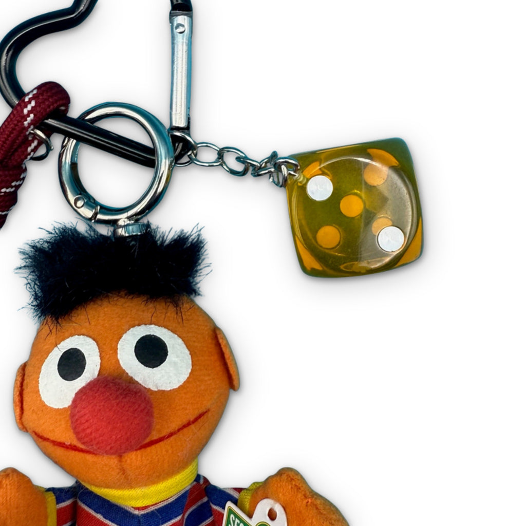 Vintage Sesame Street Ernie Plush Bag Charm Pack