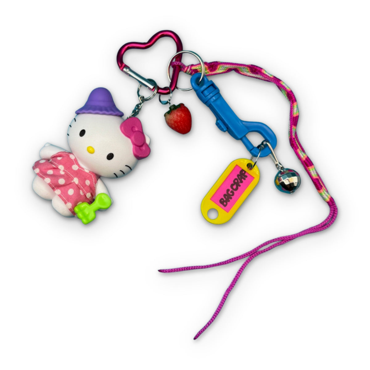 Hello Kitty   Pack - hello kitty sanrio japan kawaii rare vintage keychain vintage charms for bag nostalgia vintage keychains y2k collectible - Bag Crap