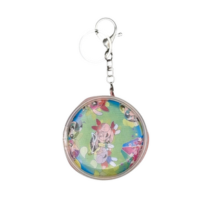 Powerpuff Girls Holographic Coin Purse  s -  vintage keychain vintage charms for bag nostalgia vintage keychains y2k collectible - Bag Crap