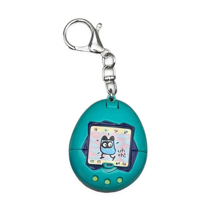 Junk Drawer  s & s: Pink & Teal - barbie doll toy pink rare vintage keychain vintage charms for bag nostalgia vintage keychains y2k collectible - Bag Crap