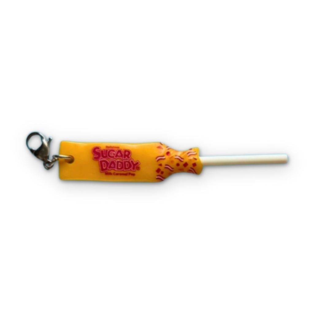 Vintage Tootsie Roll & Tootsie Pop Candy Keychain Charms