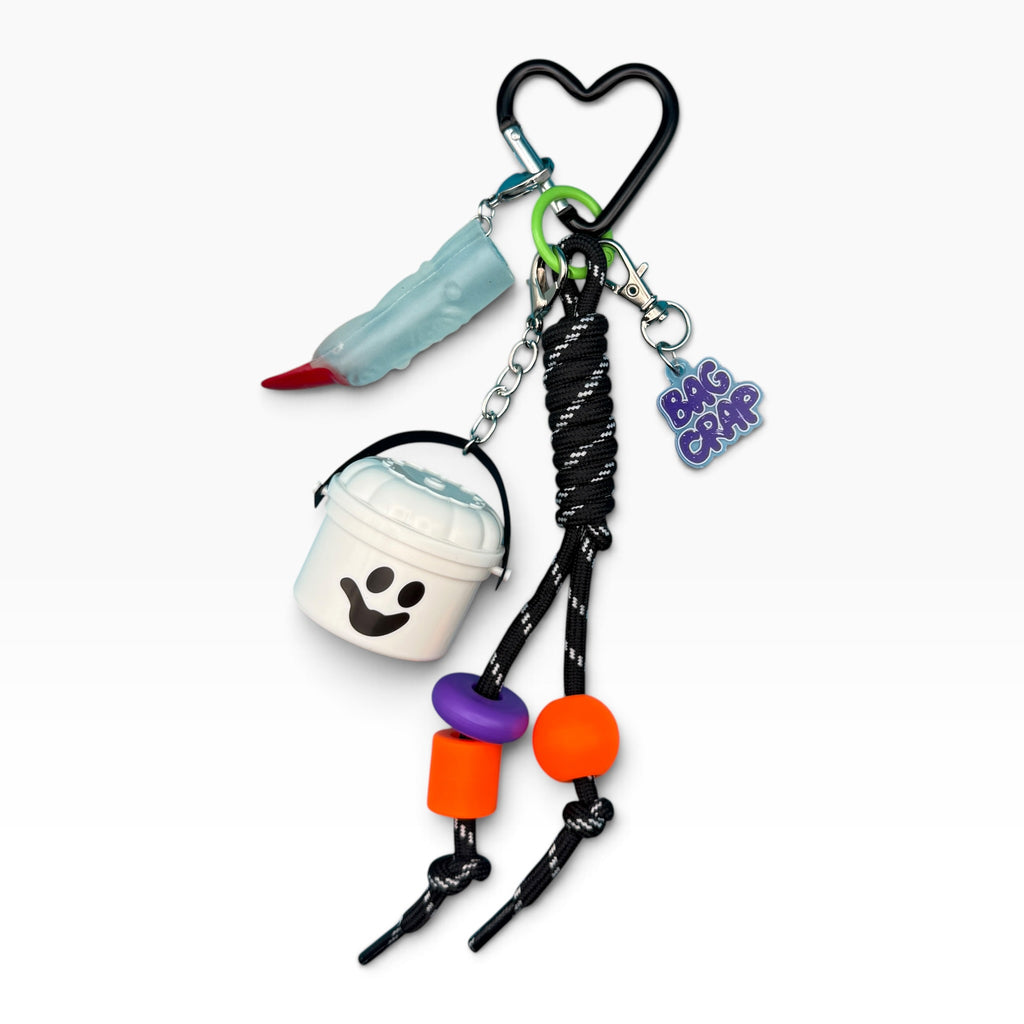 Mini Boo Bucket Halloween Bag Charm Sets