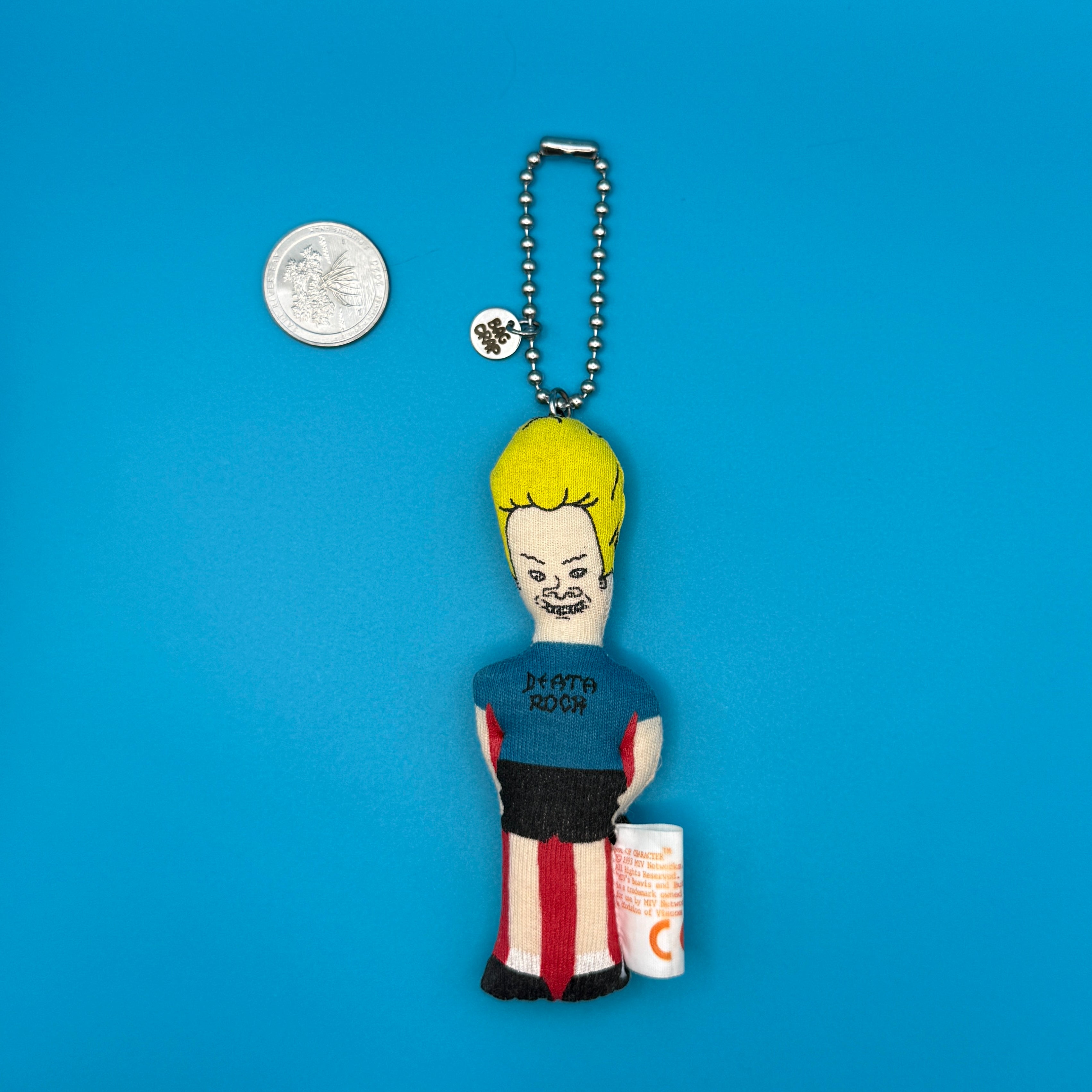 RARE  90s Beavis & Butt-Head Sock Puppet  s -  vintage keychain vintage charms for bag nostalgia vintage keychains y2k collectible - Bag Crap