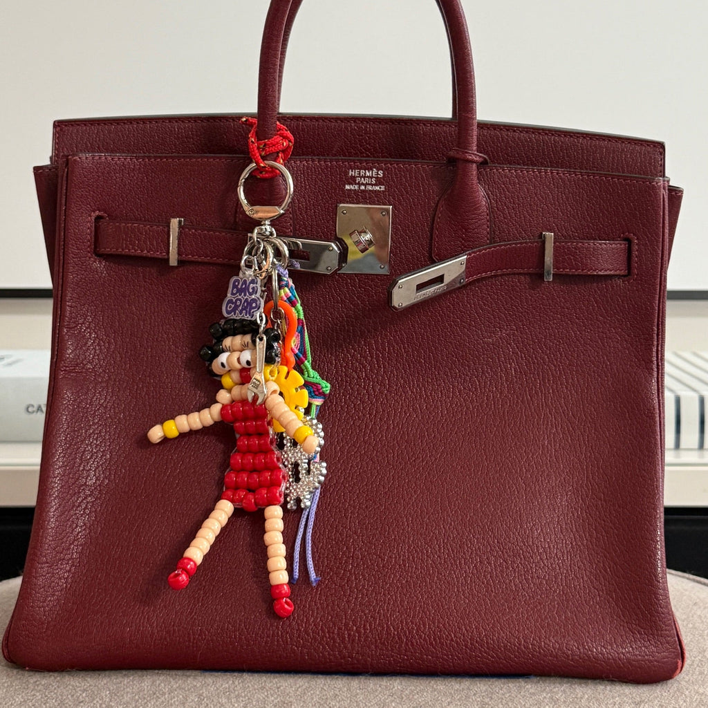 Betty Boop Bead Buddy Bag Charm