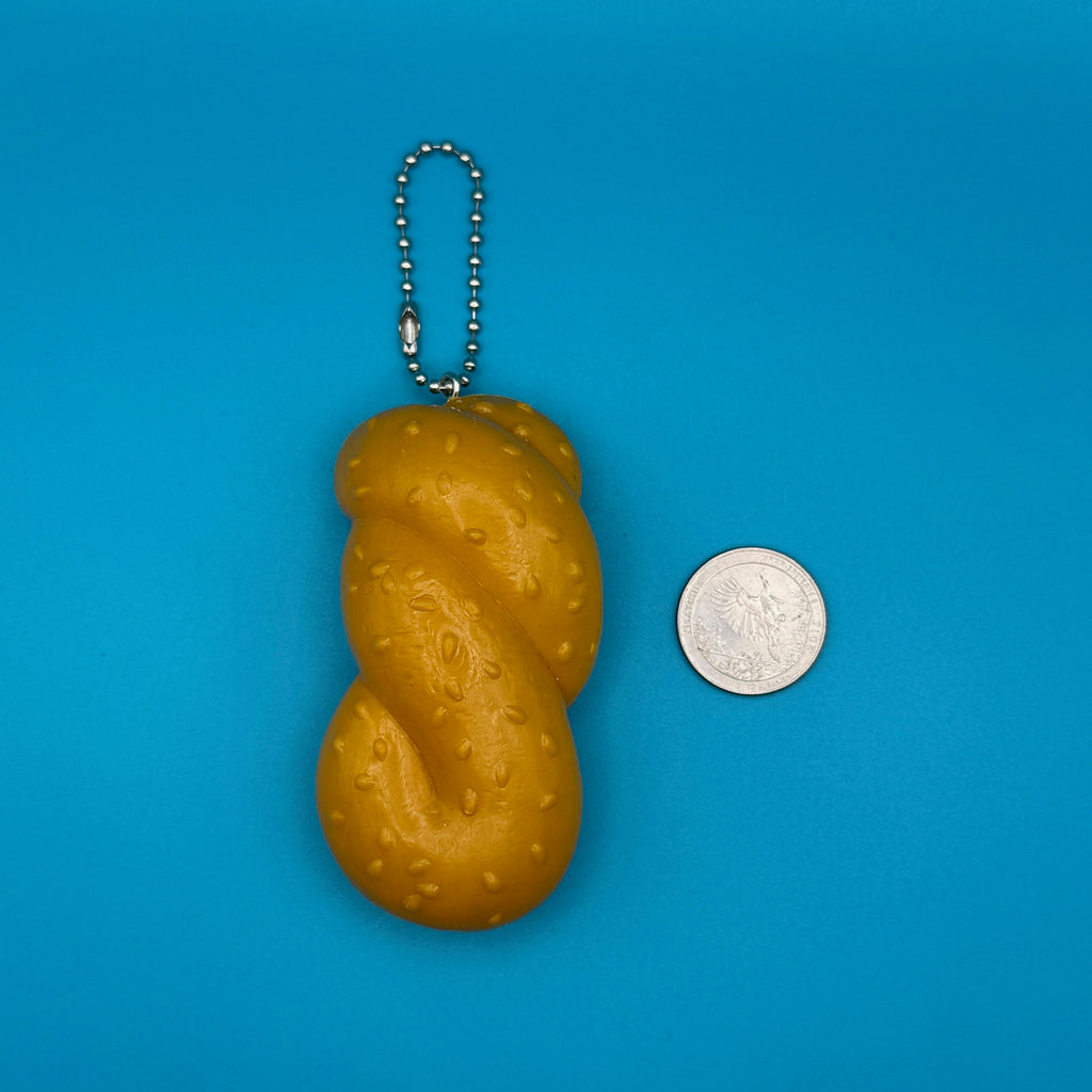 Toy Food Bag Charms & Keychains— Water Bottle, Corn, Watermelon, Bread