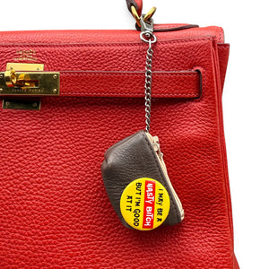 Novelty Phrase Button Mini-Pouch  s -  vintage keychain vintage charms for bag nostalgia vintage keychains y2k collectible - Bag Crap