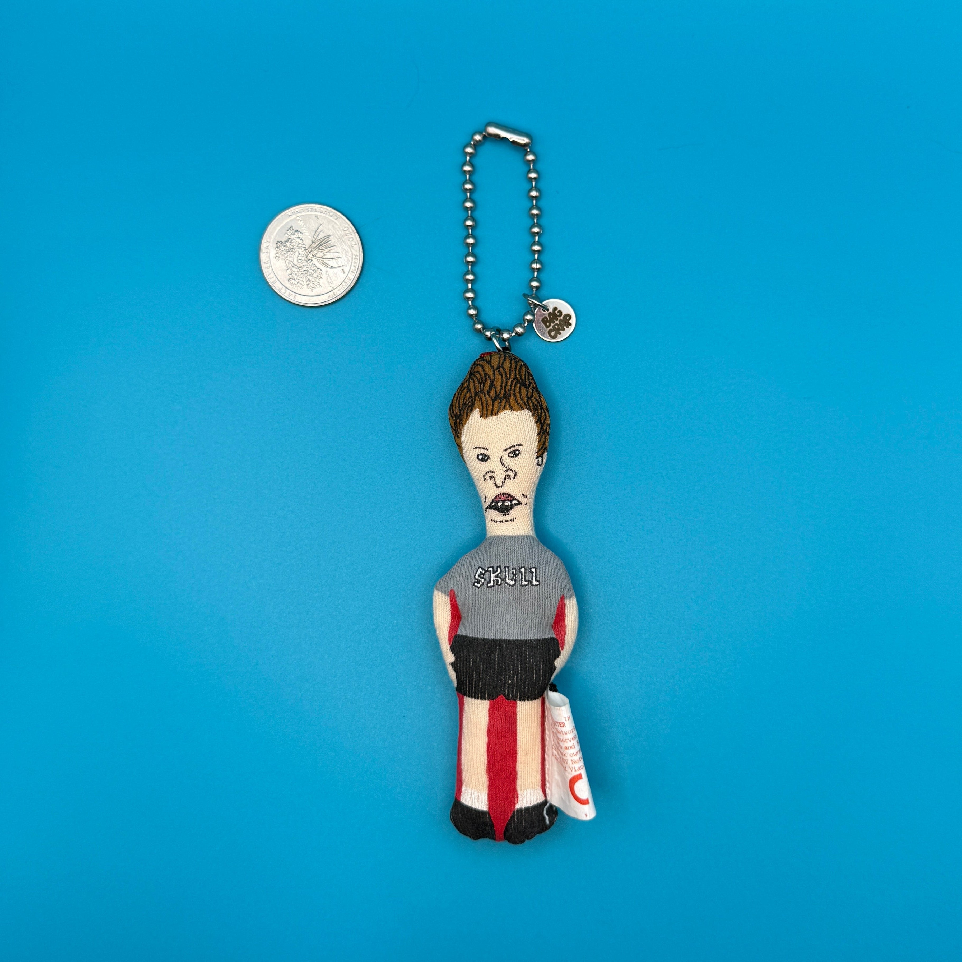 RARE  90s Beavis & Butt-Head Sock Puppet  s -  vintage keychain vintage charms for bag nostalgia vintage keychains y2k collectible - Bag Crap