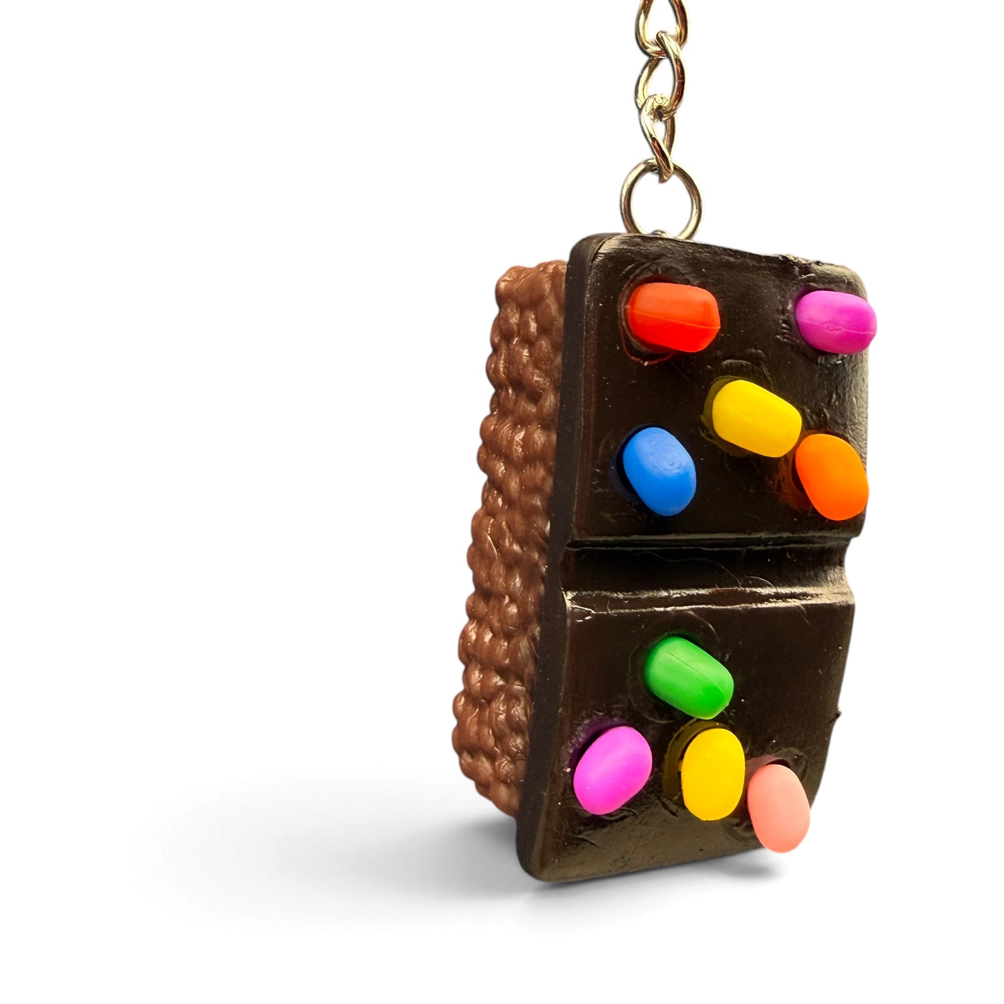 Cosmic Brownie & Disco Ball -  vintage keychain vintage charms for bag nostalgia vintage keychains y2k collectible - Bag Crap