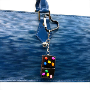 Cosmic Brownie & Disco Ball -  vintage keychain vintage charms for bag nostalgia vintage keychains y2k collectible - Bag Crap