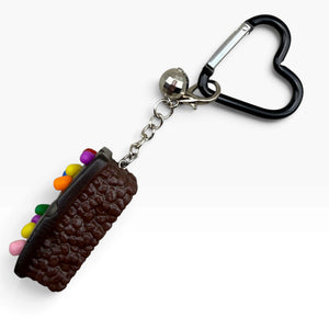 Cosmic Brownie & Disco Ball -  vintage keychain vintage charms for bag nostalgia vintage keychains y2k collectible - Bag Crap