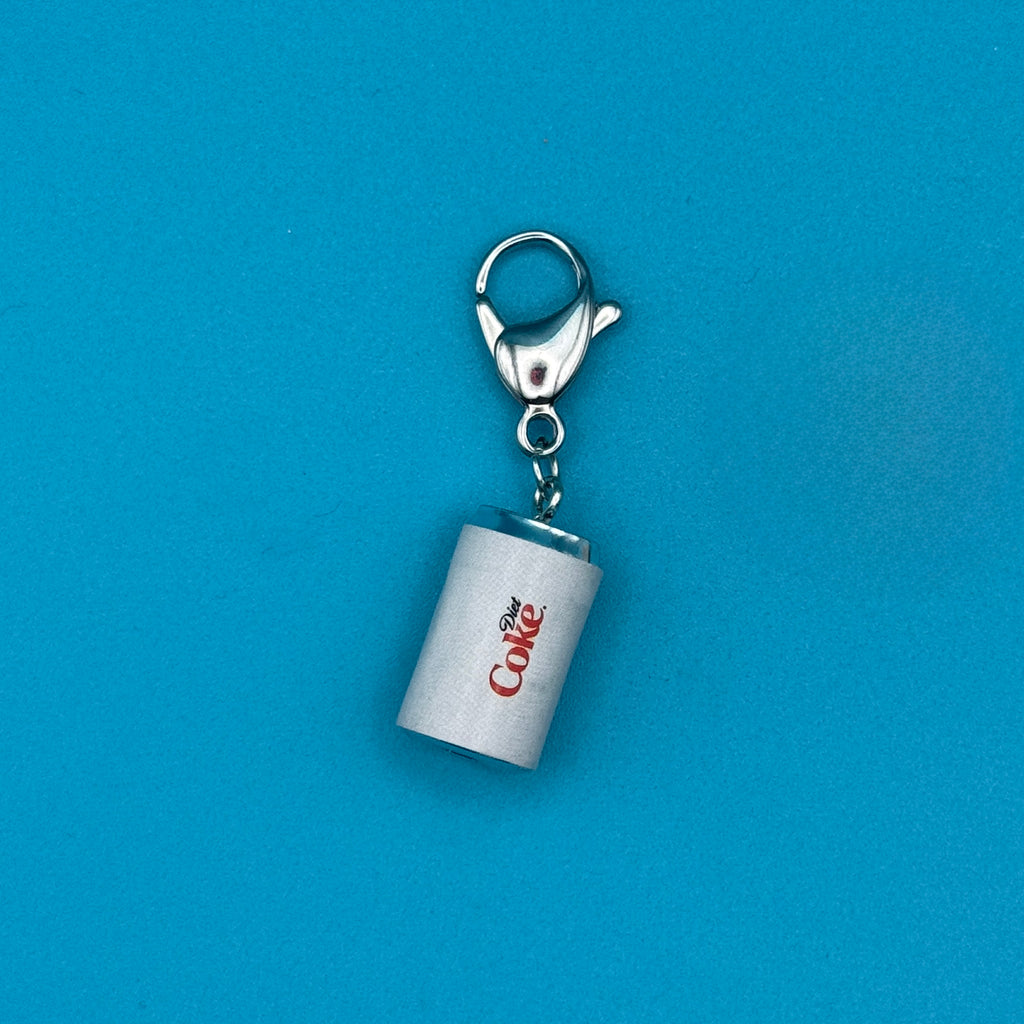 Mini Micro Diet Coke Can Bag Charm