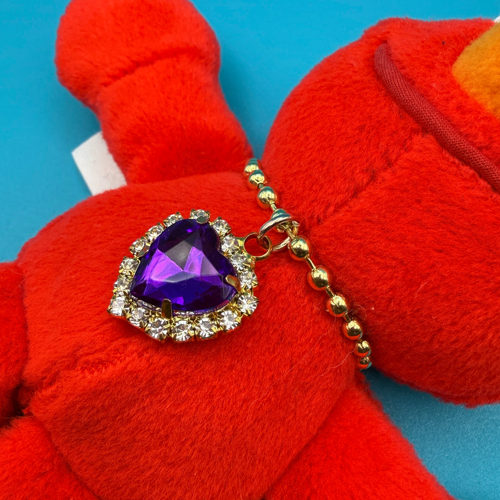 Vintage 90s Elmo Bag Charm Keychain