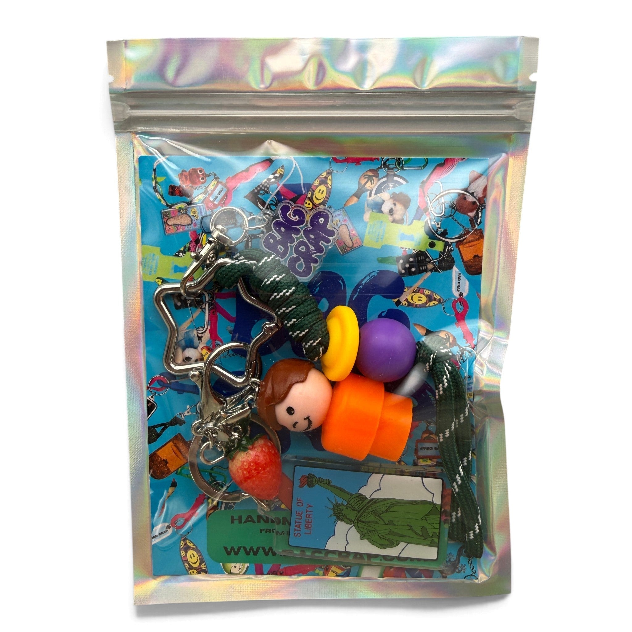 BAG CRAP  Fisher Price NYC Souvenir  Sets - vintage bag charm packs nostalgia vintage y2k vintage keychain vintage charms for bag nostalgia vintage keychains y2k collectible - Bag Crap