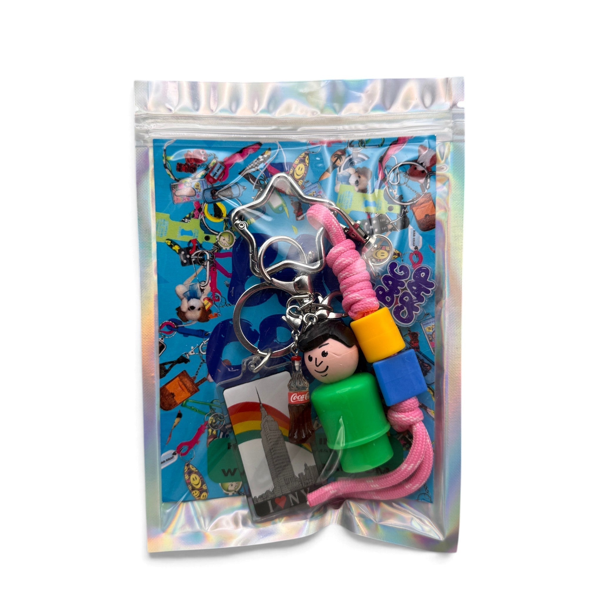 BAG CRAP  Fisher Price NYC Souvenir  Sets - vintage bag charm packs nostalgia vintage y2k vintage keychain vintage charms for bag nostalgia vintage keychains y2k collectible - Bag Crap