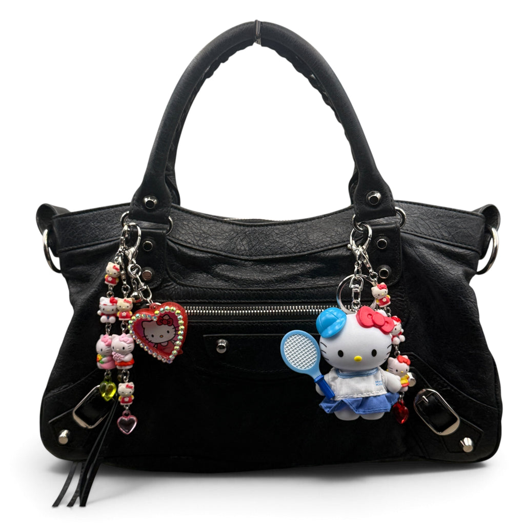 Vintage Hello Kitty Linked Heart Bag Charms