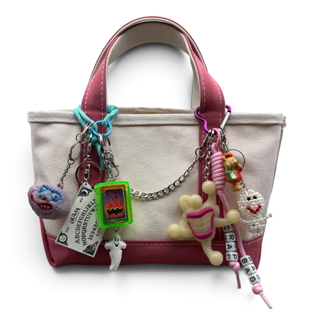 Vintage Halloween Spooky Keychains & Bag Charms