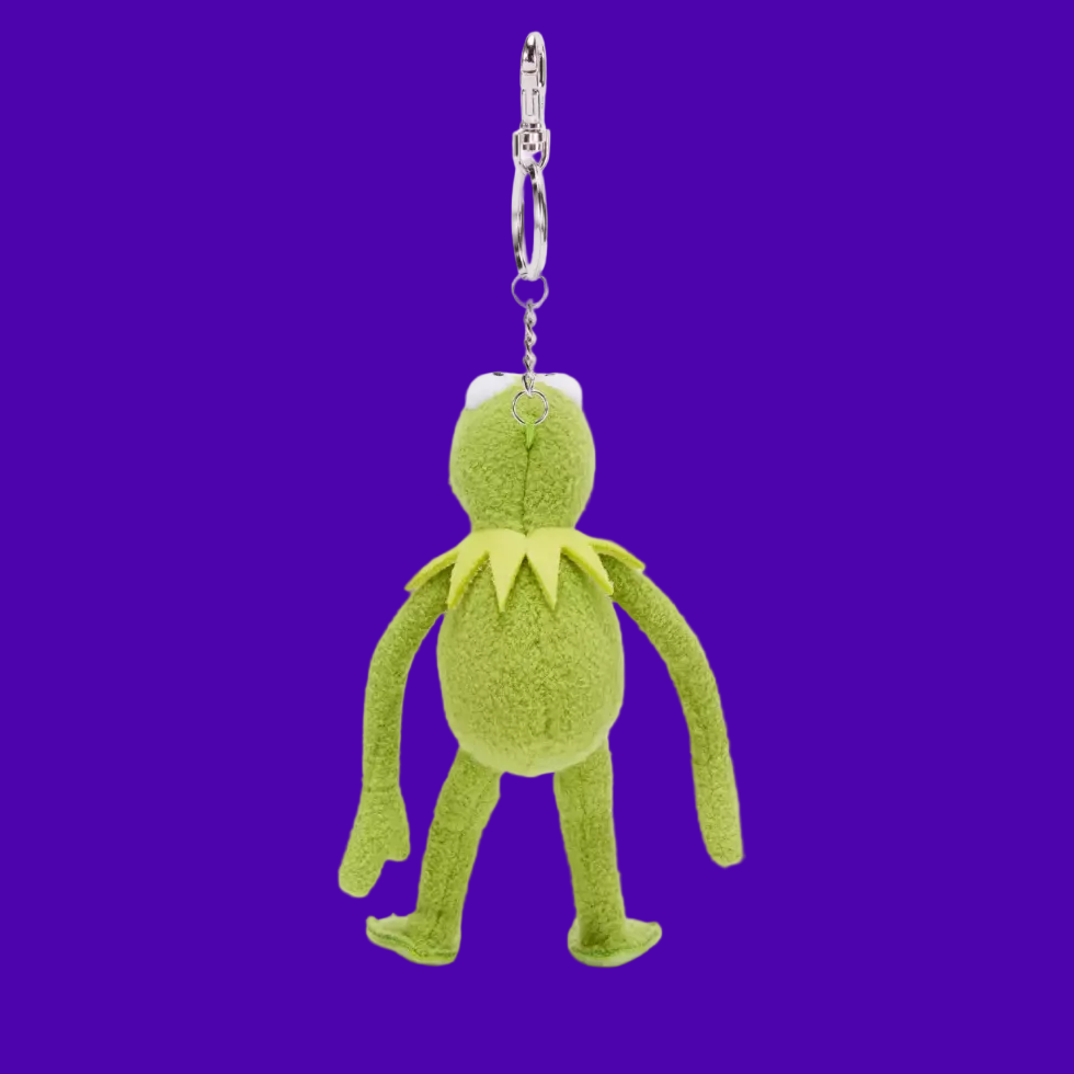 Disney Store Kermit the Frog Plush Keychain Bag Charm – The Muppets