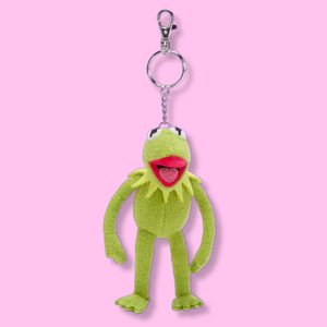 Disney Store Kermit the Frog Plush    – The Muppets -  vintage keychain vintage charms for bag nostalgia vintage keychains y2k collectible - Bag Crap