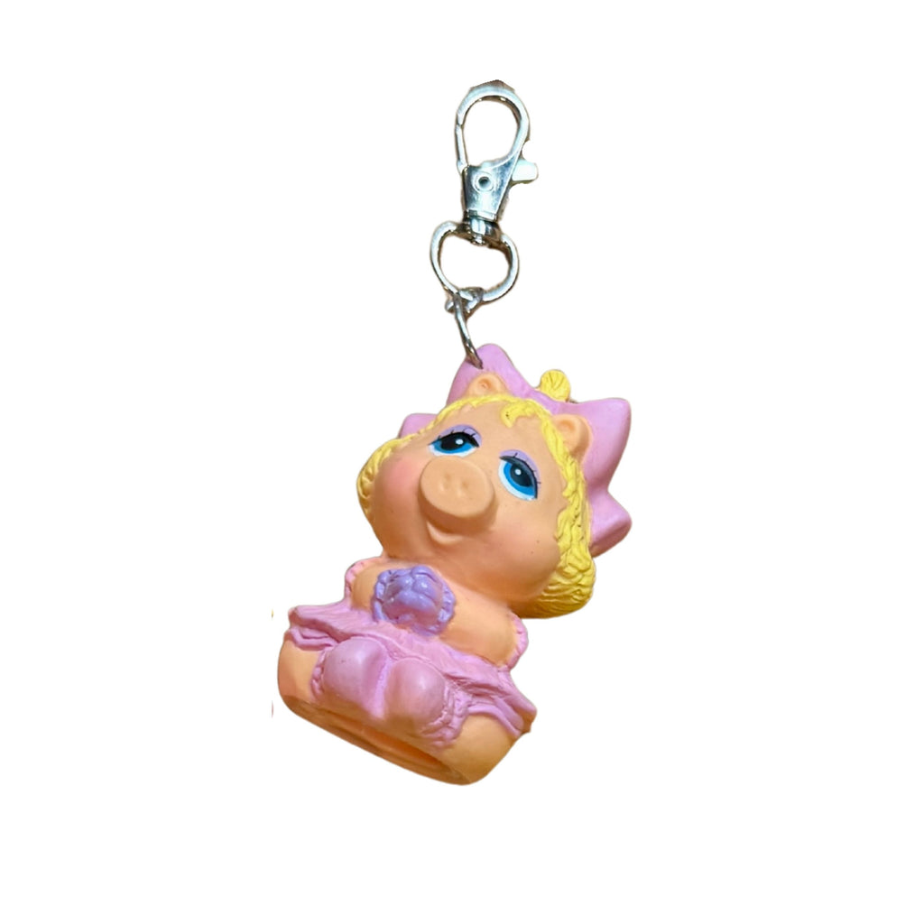 Vintage Miss Piggy Bag Charm Keychain Collection