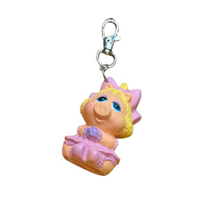 Miss Piggy    Collection -  vintage keychain vintage charms for bag nostalgia vintage keychains y2k collectible - Bag Crap