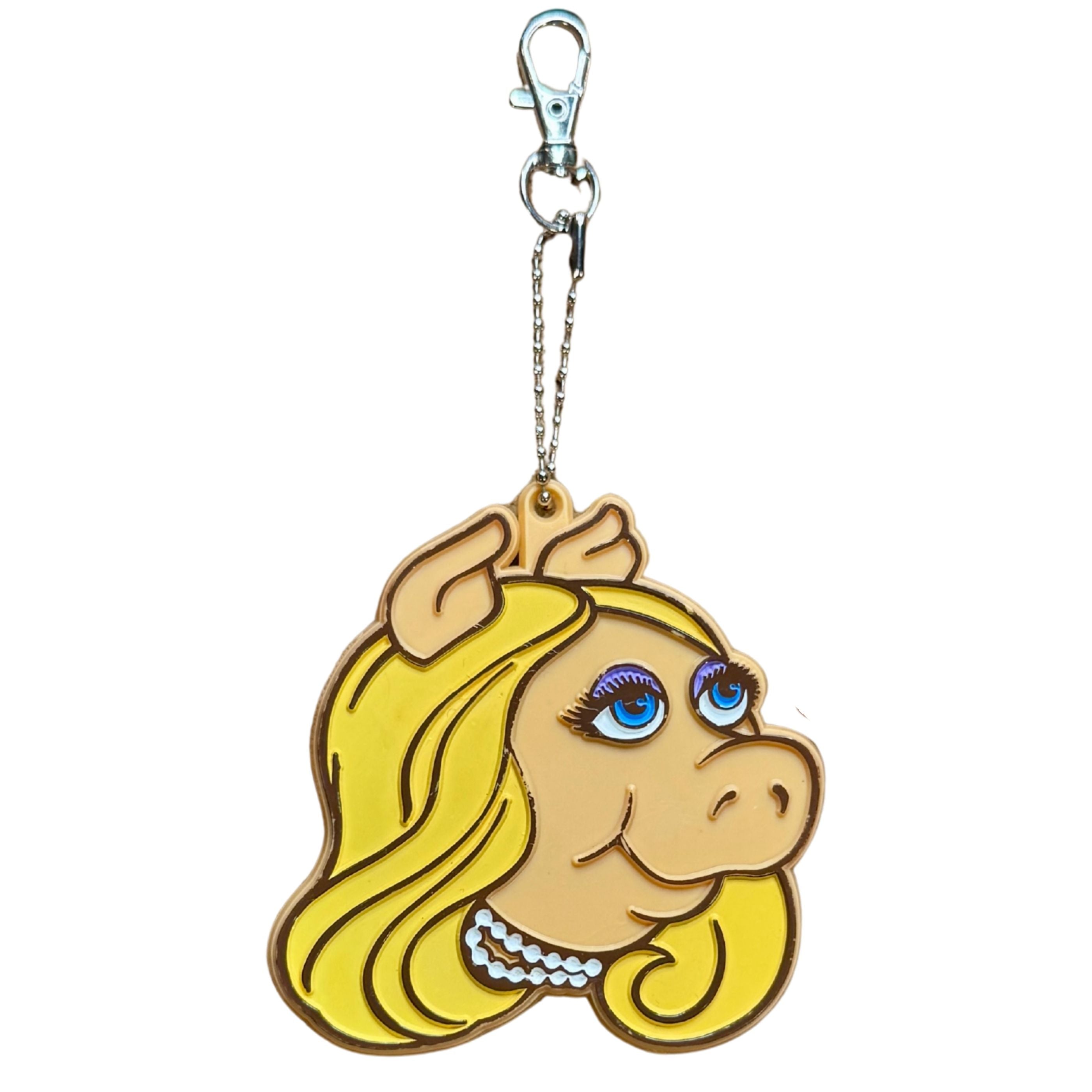 Miss Piggy    Collection -  vintage keychain vintage charms for bag nostalgia vintage keychains y2k collectible - Bag Crap