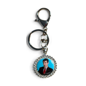 Nathan Fielder Bedazzled   s -  vintage keychain vintage charms for bag nostalgia vintage keychains y2k collectible - Bag Crap