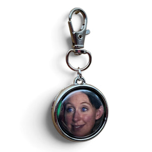 You Can See Everything Nathan Fielder & Elizabeth Holmes -  vintage keychain vintage charms for bag nostalgia vintage keychains y2k collectible - Bag Crap