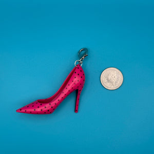 XL Barbie Shoe  s & s— You Pick - barbie doll toy pink rare vintage keychain vintage charms for bag nostalgia vintage keychains y2k collectible - Bag Crap